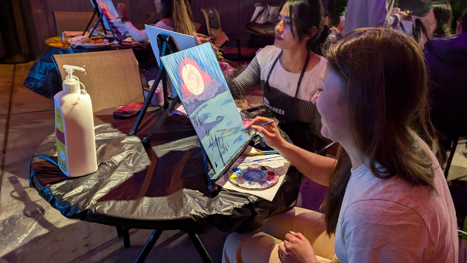 Paint & sip night